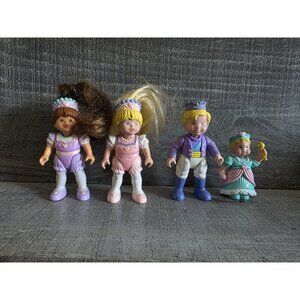 Vtg 1995 Fisher Price Once Upon A Dream Castle Princess Dollhouse Lot b224b